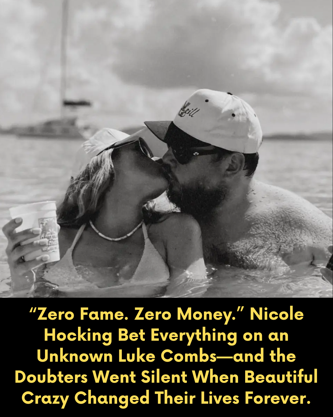 “Zero Fame. Zero Money.” Nicole Hocking Bet Everything on an Unknown Luke Combs—and the Doubters Went Silent When Beautiful Crazy Changed Their Lives Forever.