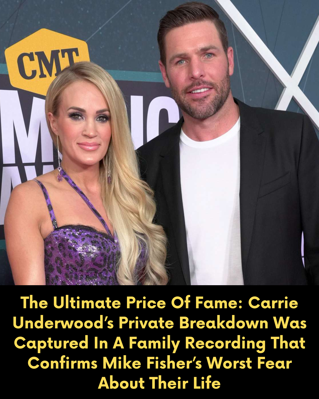 The Ultimate Price Of Fame: Carrie Underwood’s Private Breakdown Was Captured In A Family Recording That Confirms Mike Fisher’s Worst Fear About Their Life