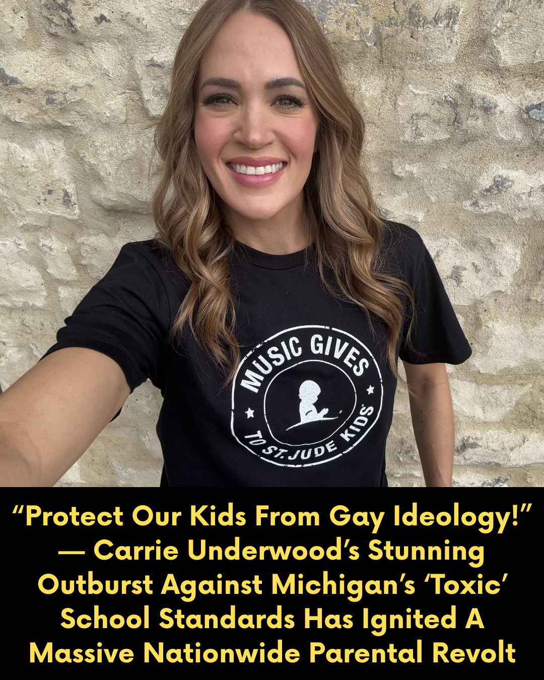 “Protect Our Kids From Gay Ideology!” — Carrie Underwood’s Stunning Outburst Against Michigan’s ‘Toxic’ School Standards Has Ignited A Massive Nationwide Parental Revolt