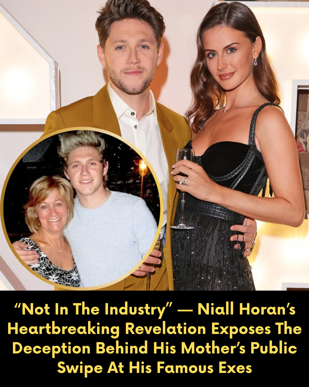 “Not In The Industry” — Niall Horan’s Heartbreaking Revelation Exposes The Deception Behind His Mother’s Public Swipe At His Famous Exes