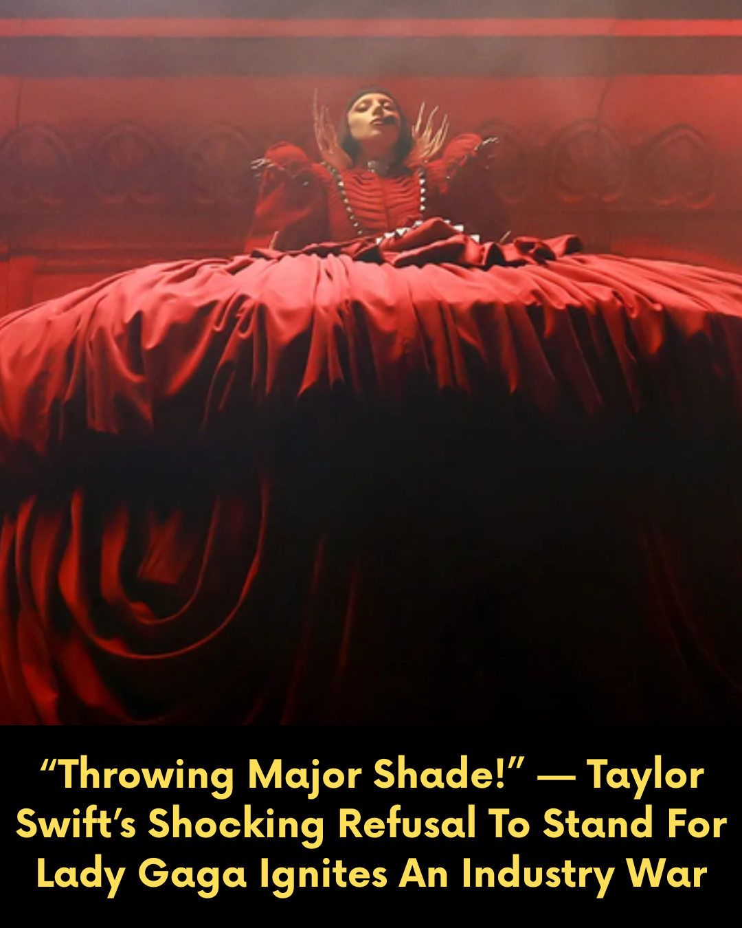 “Throwing Major Shade!” — Taylor Swift’s Shocking Refusal To Stand For Lady Gaga Ignites An Industry War