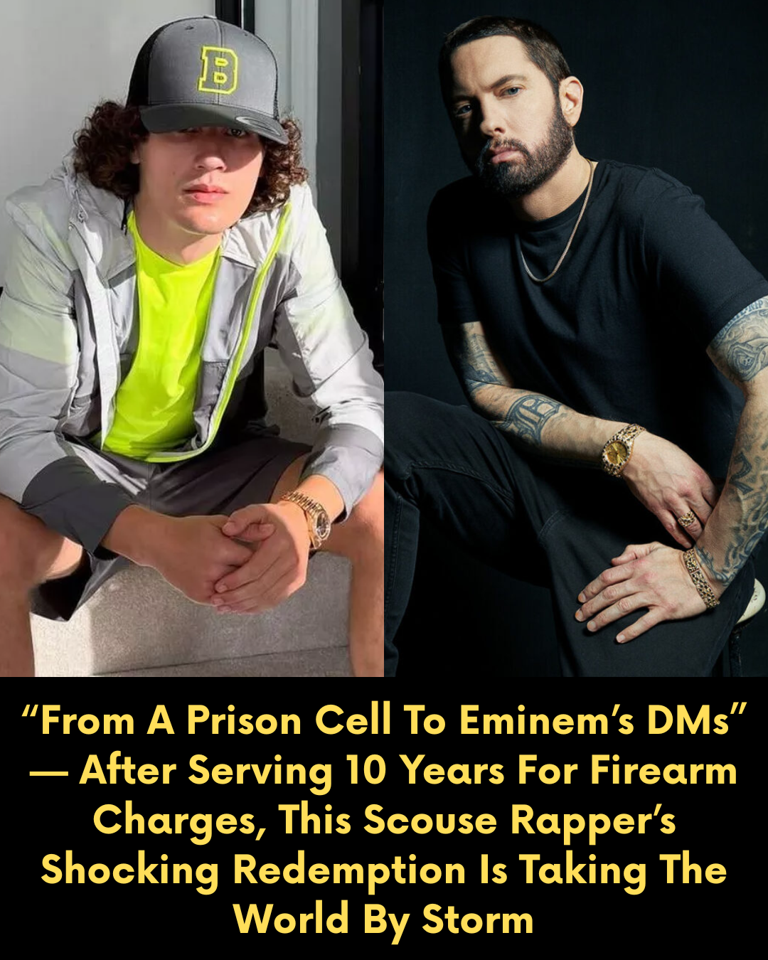 “From A Prison Cell To Eminem’s DMs” — After Serving 10 Years For Firearm Charges, This Scouse Rapper’s Shocking Redemption Is Taking The World By Storm