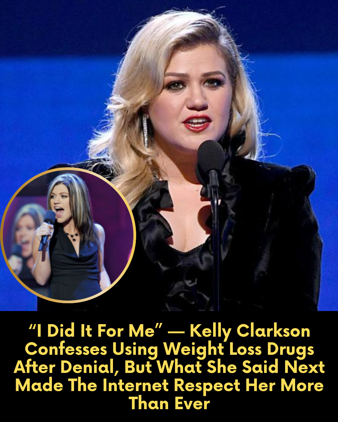 “I Did It For Me” — Kelly Clarkson Confesses Using Weight Loss Drugs After Denial, But What She Said Next Made The Internet Respect Her More Than Ever