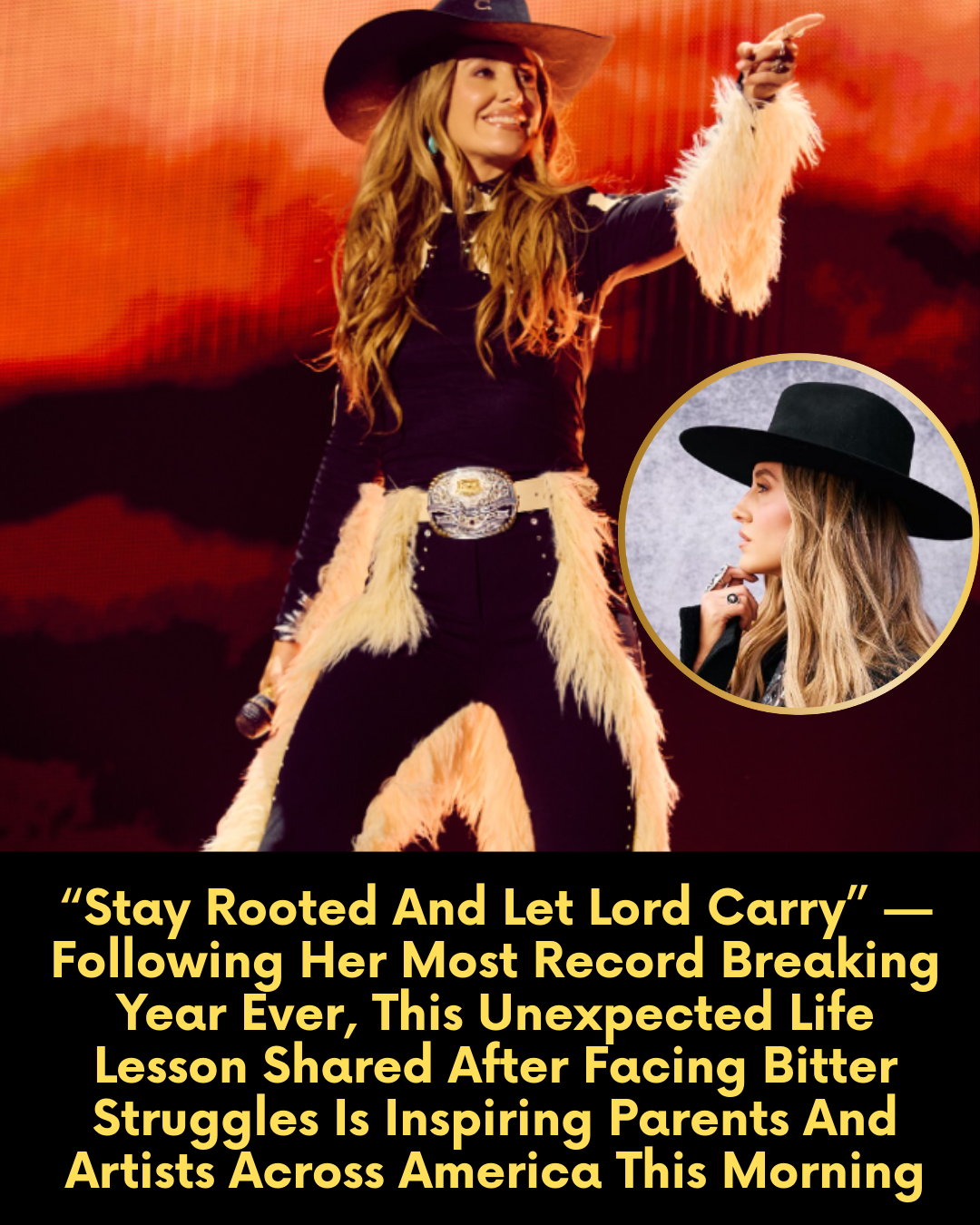 “Stay Rooted And Let Lord Carry” — Following Her Most Record Breaking Year Ever, This Unexpected Life Lesson Shared After Facing Bitter Struggles Is Inspiring Parents And Artists Across America This Morning