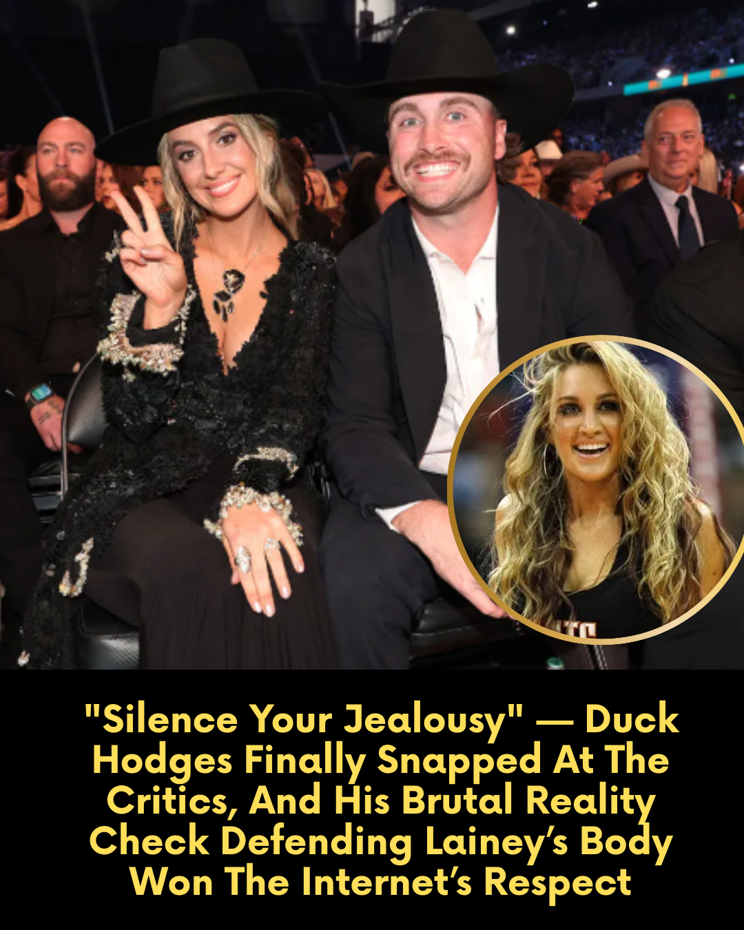 “Silence Your Jealousy” — Duck Hodges Finally Snapped At The Critics, And His Brutal Reality Check Defending Lainey’s Body Won The Internet’s Respect