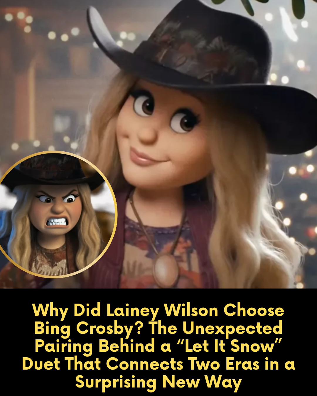 Why Did Lainey Wilson Choose Bing Crosby? The Unexpected Pairing Behind a “Let It Snow” Duet That Connects Two Eras in a Surprising New Way
