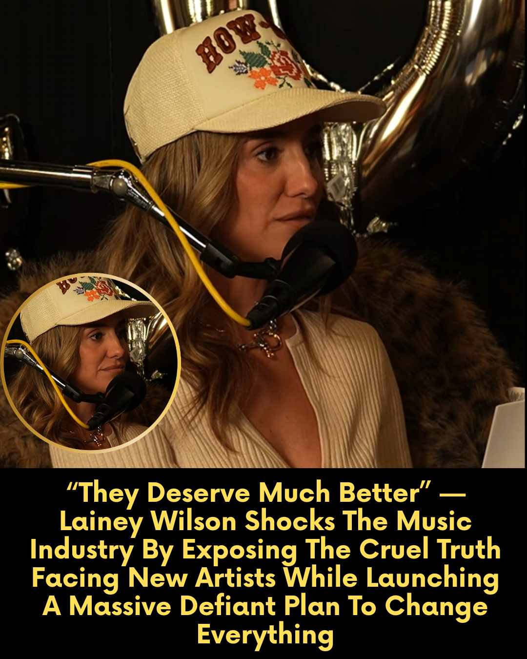 “They Deserve Much Better” — Lainey Wilson Shocks The Music Industry By Exposing The Cruel Truth Facing New Artists While Launching A Massive Defiant Plan To Change Everything