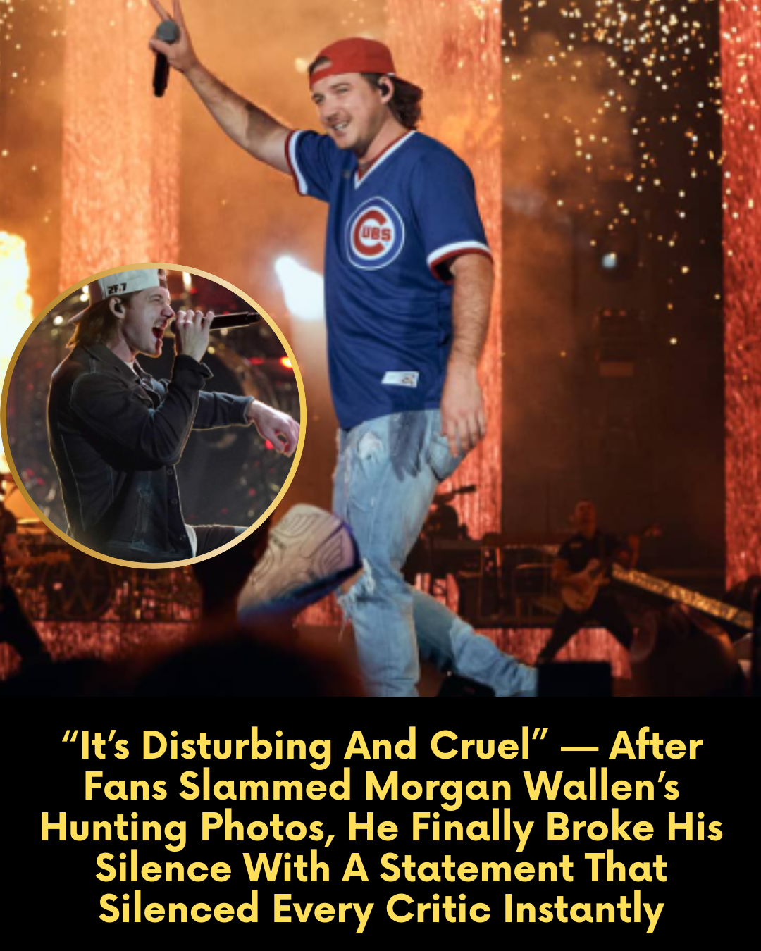 “It’s Disturbing And Cruel” — After Fans Slammed Morgan Wallen’s Hunting Photos, He Finally Broke His Silence With A Statement That Silenced Every Critic Instantly