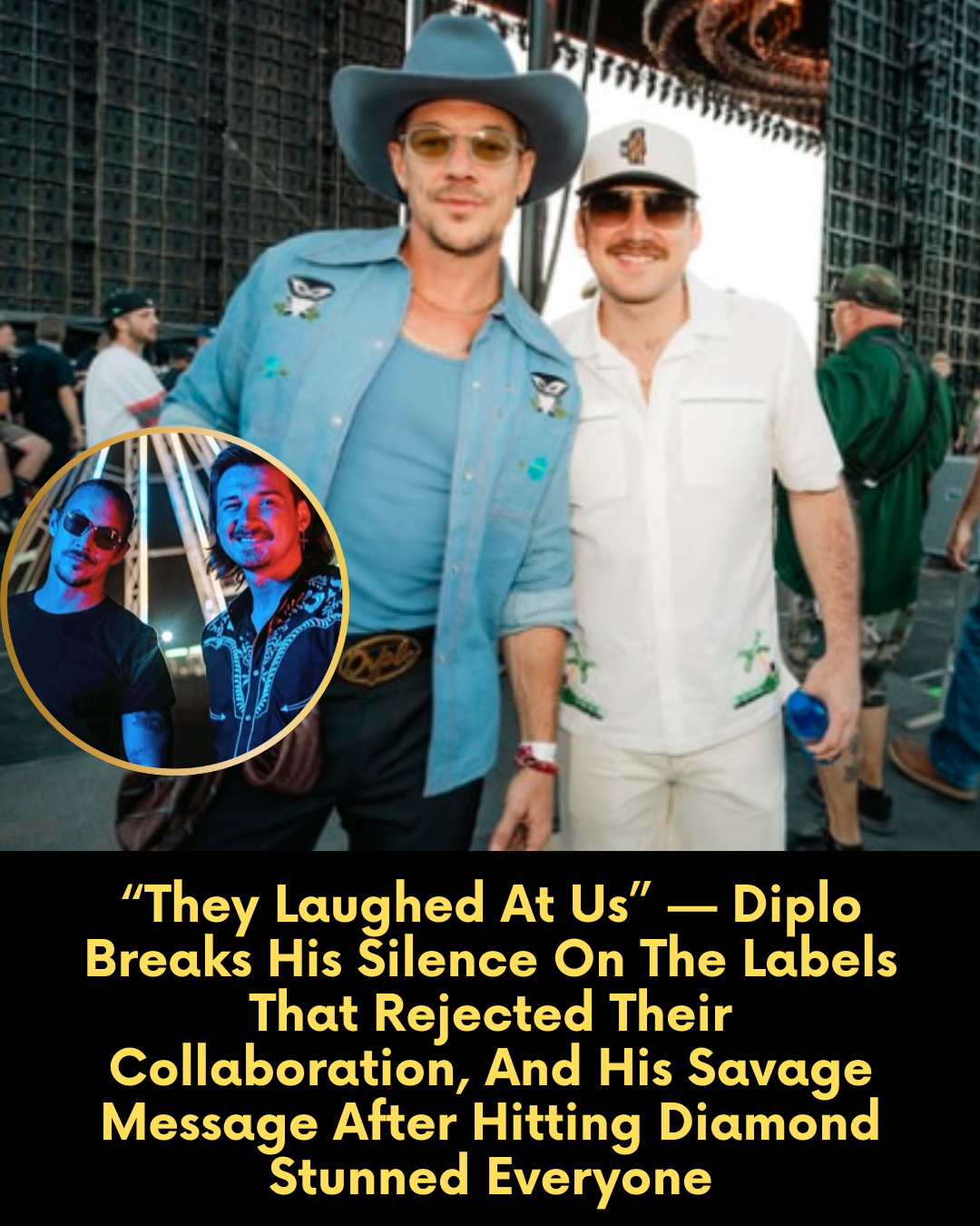 “They Laughed At Us” — Diplo Breaks His Silence On The Labels That Rejected Their Collaboration, And His Savage Message After Hitting Diamond Stunned Everyone
