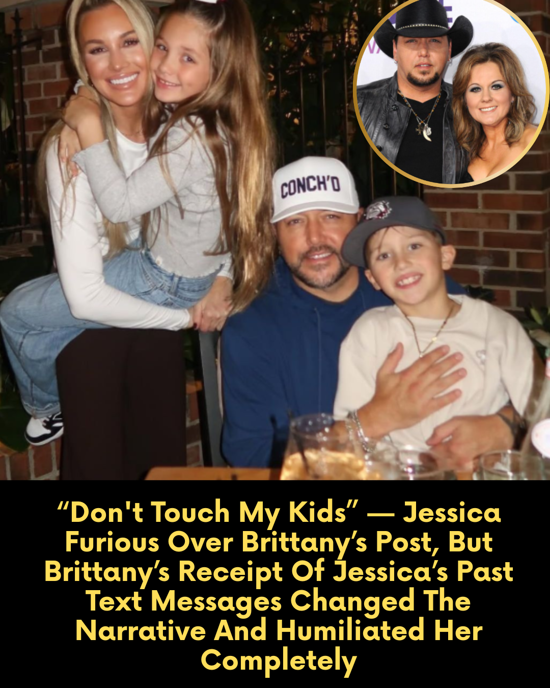 “Don’t Touch My Kids” — Jessica Furious Over Brittany’s Post, But Brittany’s Receipt Of Jessica’s Past Text Messages Changed The Narrative And Humiliated Her Completely