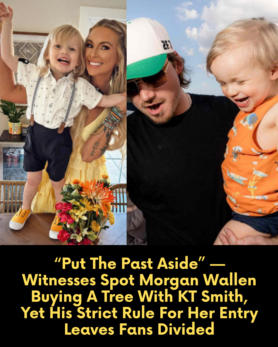 “Put The Past Aside” — Witnesses Spot Morgan Wallen Buying A Tree With KT Smith, Yet His Strict Rule For Her Entry Leaves Fans Divided