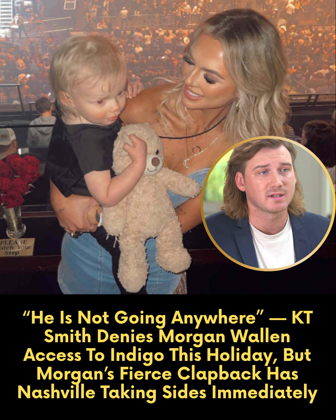 “He Is Not Going Anywhere” — KT Smith Denies Morgan Wallen Access To Indigo This Holiday, But Morgan’s Fierce Clapback Has Nashville Taking Sides Immediately
