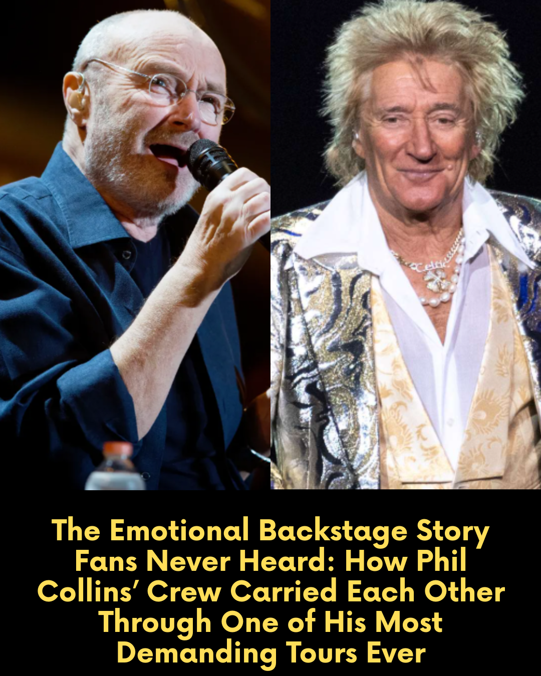 The Emotional Backstage Story Fans Never Heard: How Phil Collins’ Crew Carried Each Other Through One of His Most Demanding Tours Ever