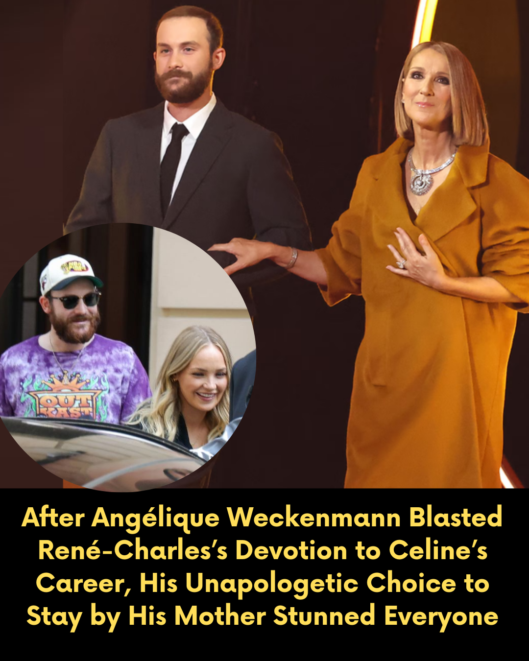 After Angélique Weckenmann Blasted René-Charles’s Devotion to Celine’s Career, His Unapologetic Choice to Stay by His Mother Stunned Everyone