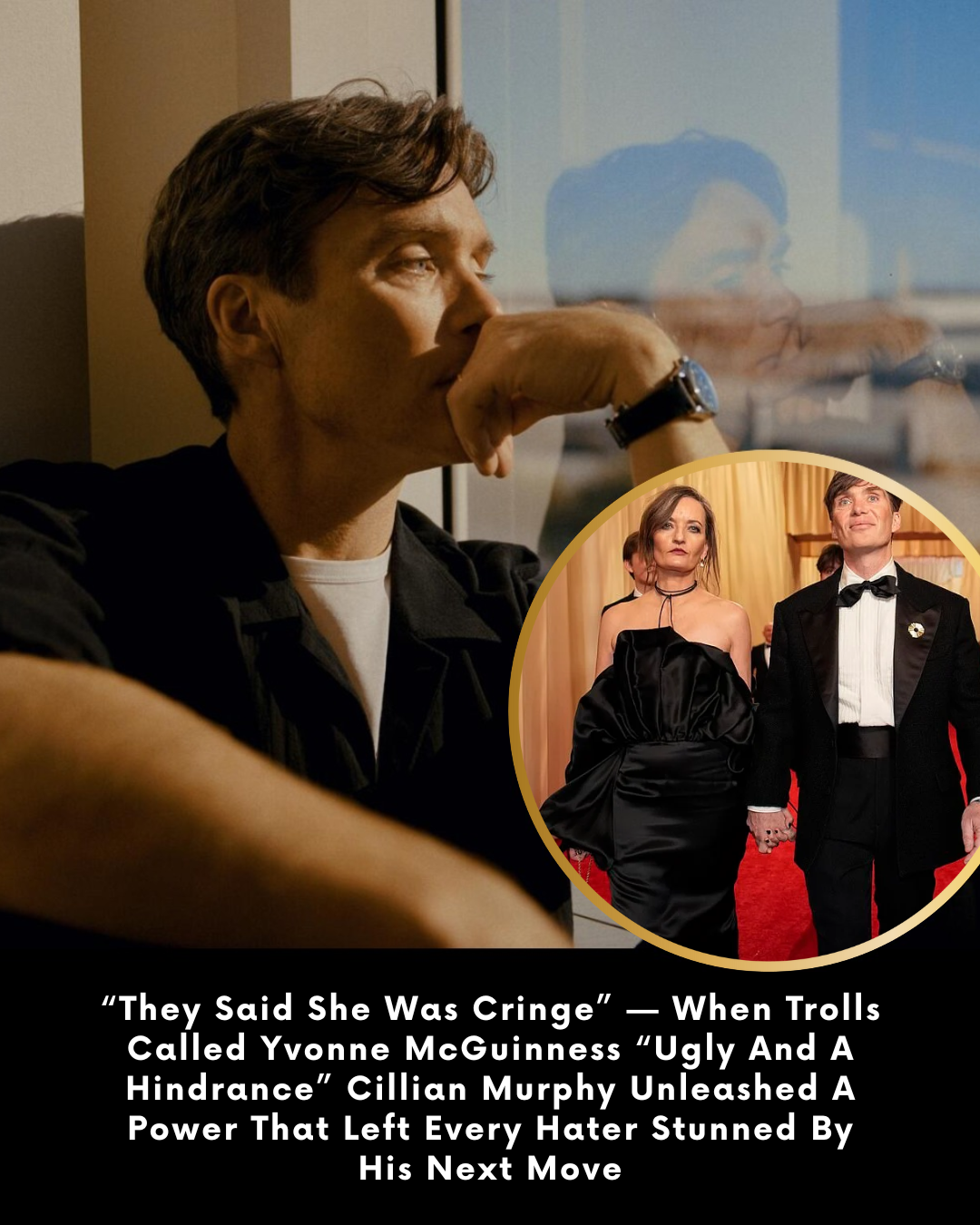 “They Said She Was Cringe” — When Trolls Called Yvonne McGuinness “Ugly And A Hindrance” Cillian Murphy Unleashed A Power That Left Every Hater Stunned By His Next Move