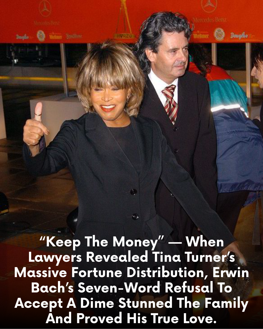 “Keep The Money” — When Lawyers Revealed Tina Turner’s Massive Fortune Distribution, Erwin Bach’s Seven-Word Refusal To Accept A Dime Stunned The Family And Proved His True Love.
