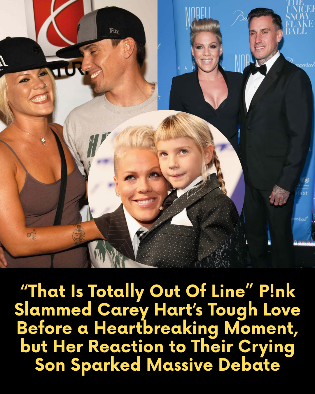 “That Is Totally Out Of Line” P!nk Slammed Carey Hart’s Tough Love Before a Heartbreaking Moment, but Her Reaction to Their Crying Son Sparked Massive Debate