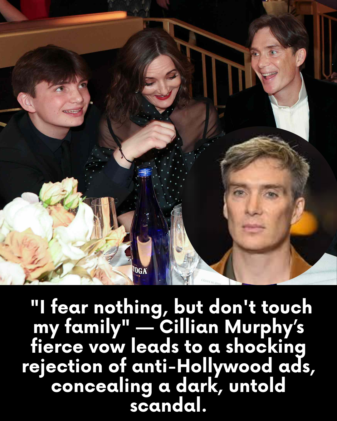 “I fear nothing, but don’t touch my family” — Cillian Murphy’s fierce vow leads to a shocking rejection of anti-Hollywood ads, concealing a dark, untold scandal.