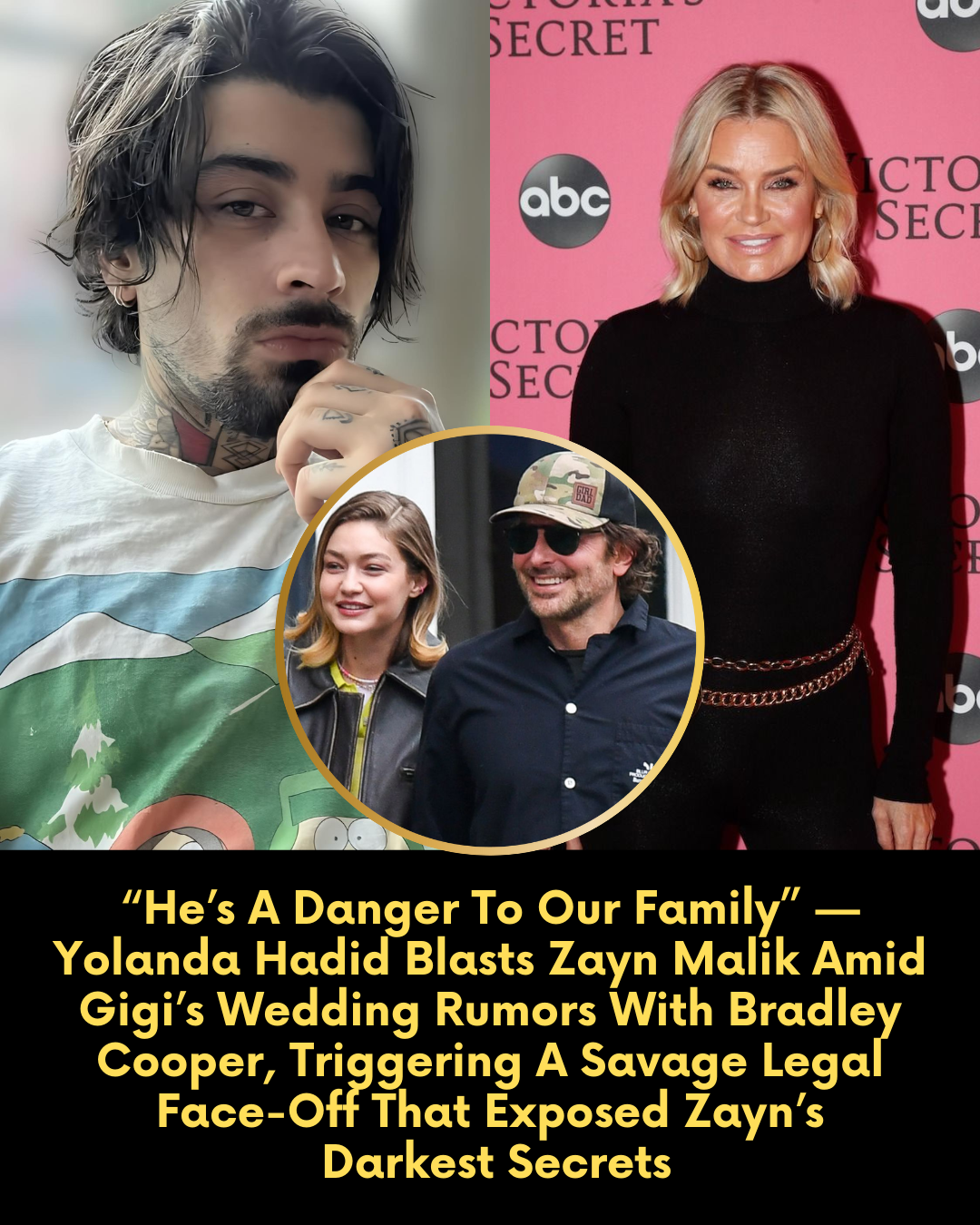 “He’s A Danger To Our Family” — Yolanda Hadid Blasts Zayn Malik Amid Gigi’s Wedding Rumors With Bradley Cooper, Triggering A Savage Legal Face-Off That Exposed Zayn’s Darkest Secrets