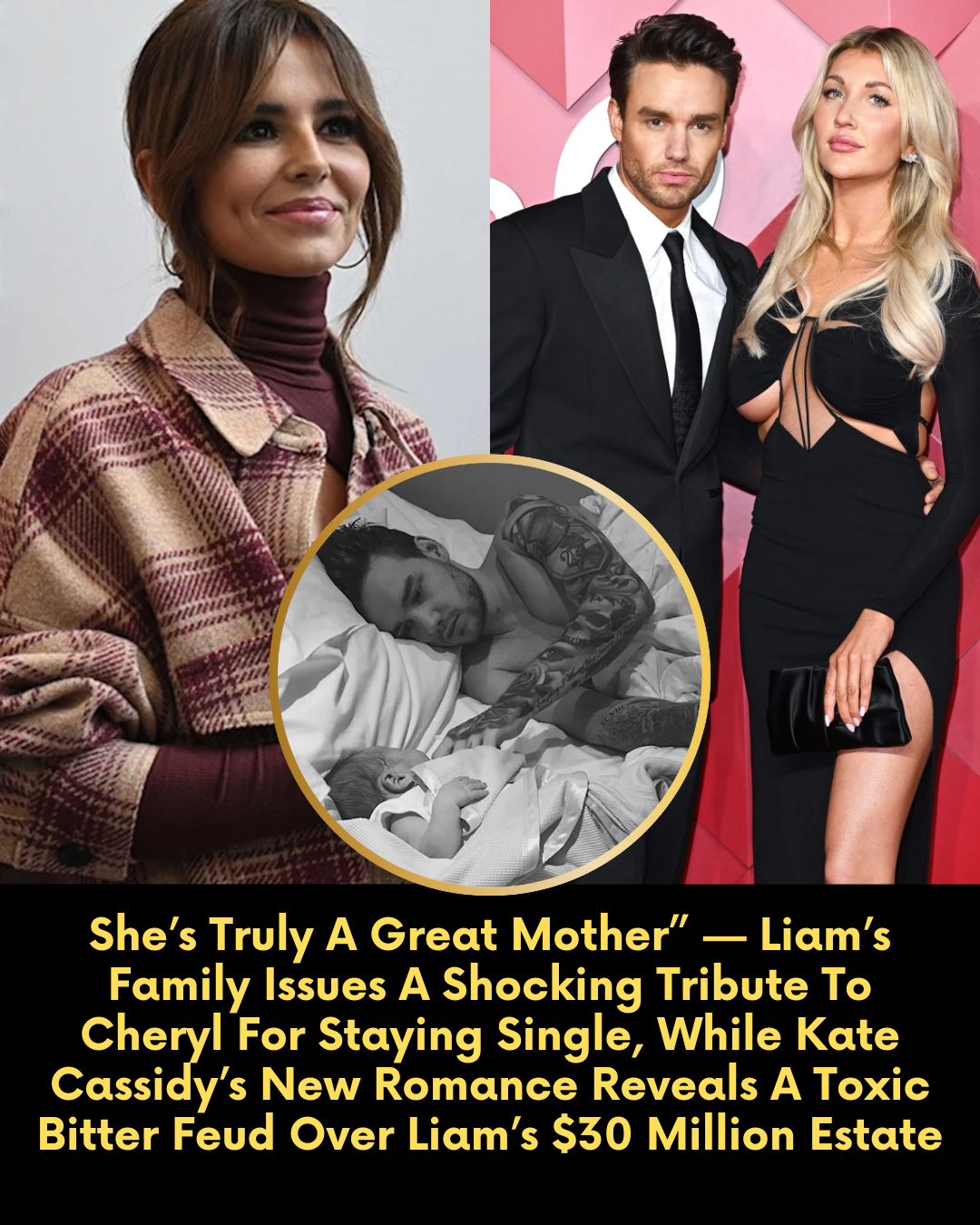 She’s Truly A Great Mother” — Liam’s Family Issues A Shocking Tribute To Cheryl For Staying Single, While Kate Cassidy’s New Romance Reveals A Toxic Bitter Feud Over Liam’s $30 Million Estate