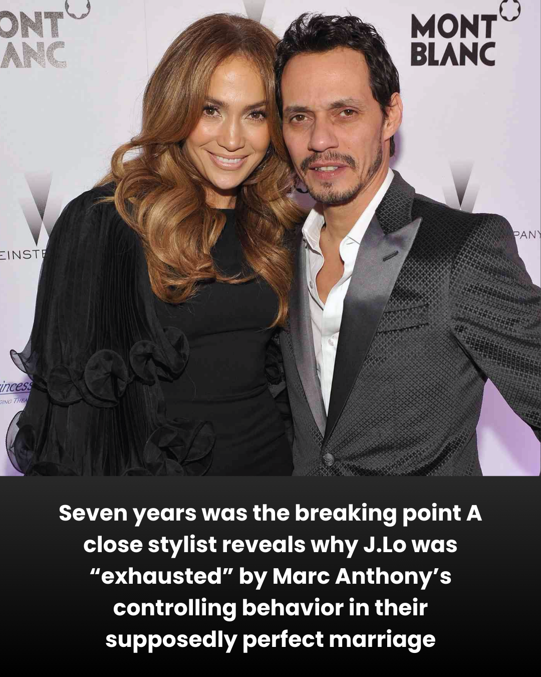 Seven years was the breaking point A close stylist reveals why J.Lo was “exhausted” by Marc Anthony’s controlling behavior in their supposedly perfect marriage