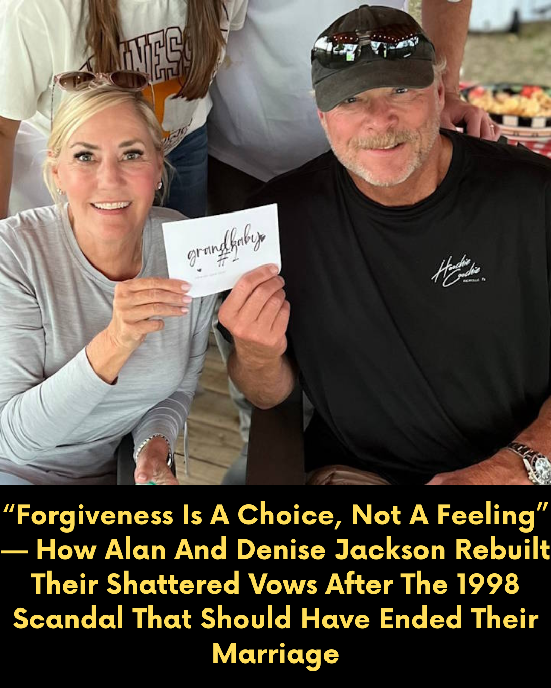 “Forgiveness Is A Choice, Not A Feeling” — How Alan And Denise Jackson Rebuilt Their Shattered Vows After The 1998 Scandal That Should Have Ended Their Marriage