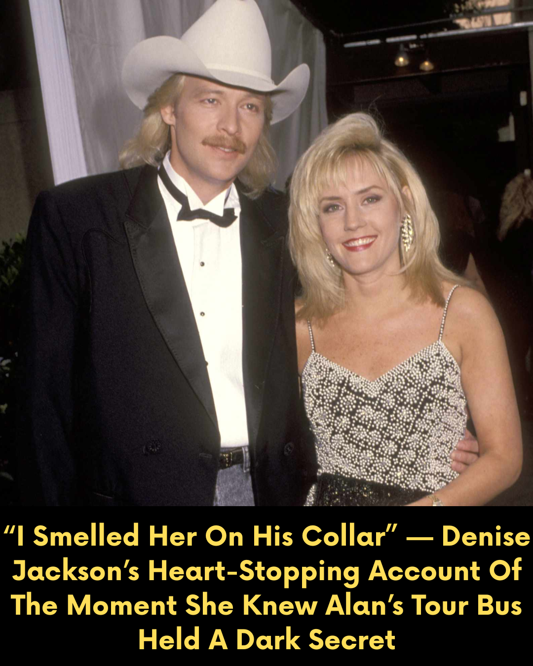 “I Smelled Her On His Collar” — Denise Jackson’s Heart-Stopping Account Of The Moment She Knew Alan’s Tour Bus Held A Dark Secret