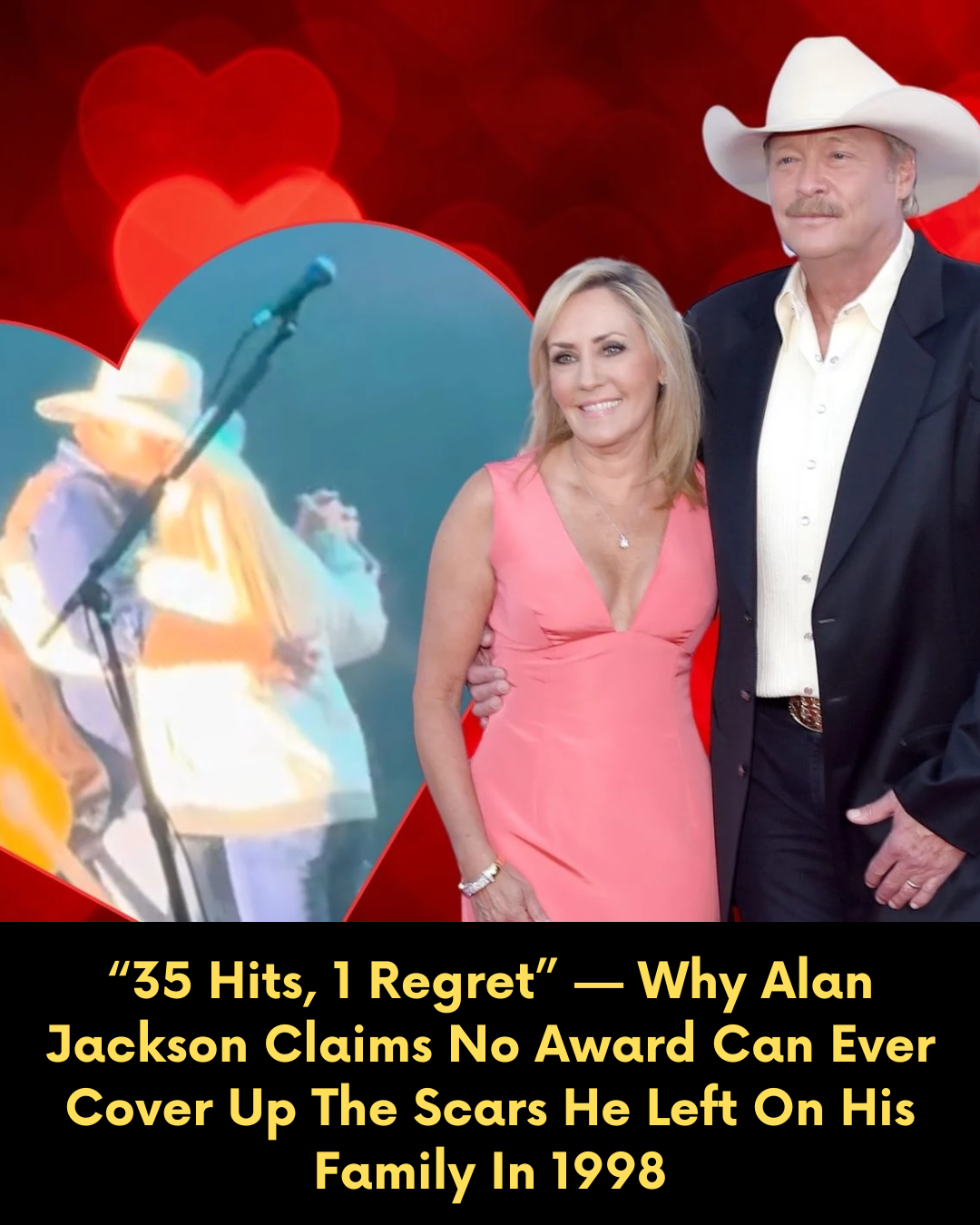 “35 Hits, 1 Regret” — Why Alan Jackson Claims No Award Can Ever Cover Up The Scars He Left On His Family In 1998
