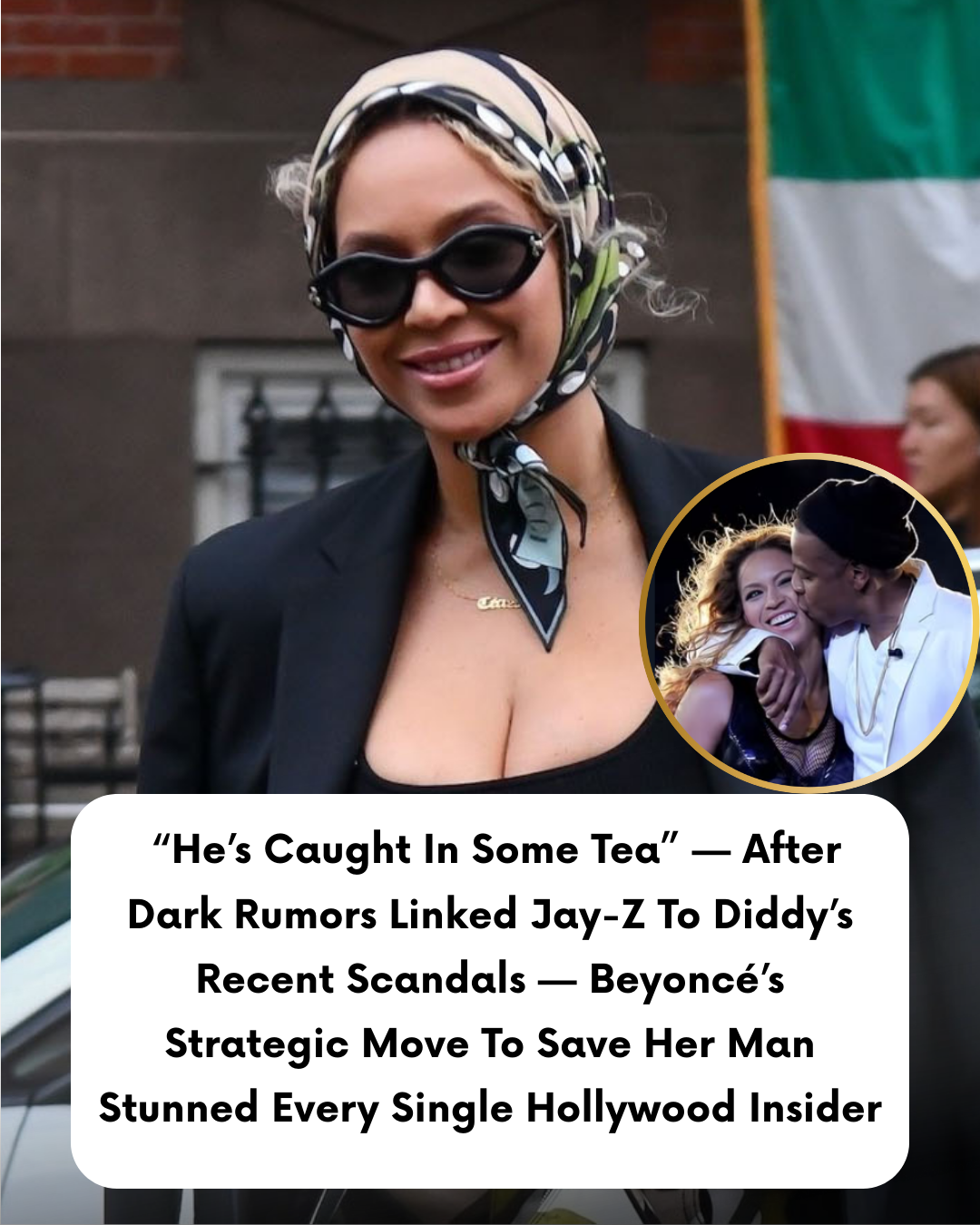 “He’s Caught In Some Tea” — After Dark Rumors Linked Jay-Z To Diddy’s Recent Scandals — Beyoncé’s Strategic Move To Save Her Man Stunned Every Single Hollywood Insider